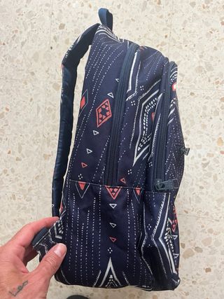 Mochila Roxy Clásica Azul y Rosa