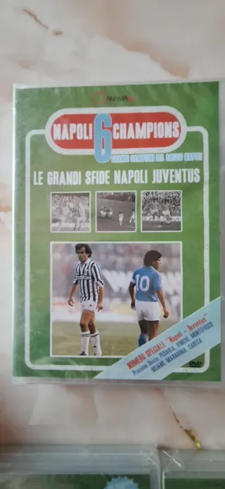 DVD Napoli Campioni F. Careca Maradona