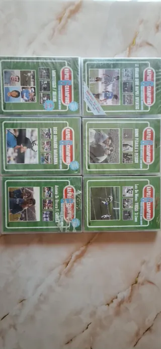 DVD Napoli Campioni F. Careca Maradona