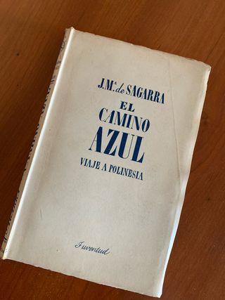 Libro EL CAMINO AZUL VIAJE A LA POLINESIA