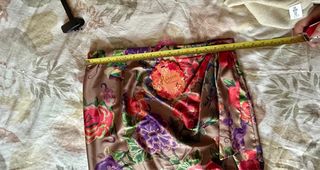 Falda Larga Estampada Flores