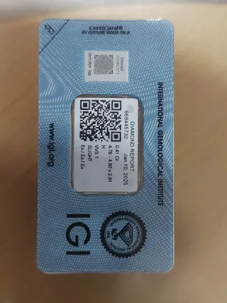 Diamante Natural 0.41ct.