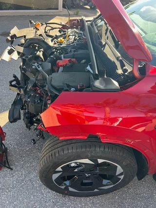 Mitsubishi Grandis 2025 accidentado
