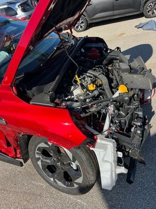 Mitsubishi Grandis 2025 accidentado