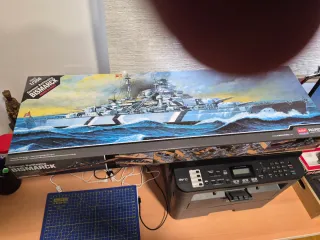 Maqueta Barco Bismarck Escala 1/350 Nuevo