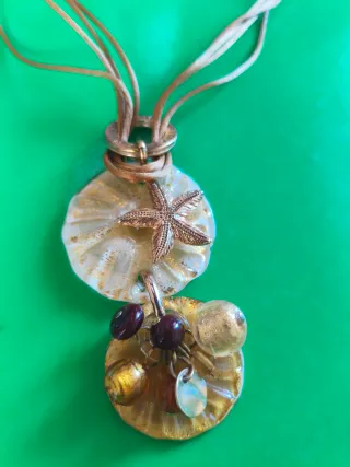Collana Antica Murrina Beige e Oro