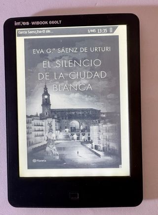 EBOOK INVES 660LT PANTALLA 6" RETROILUMINADA