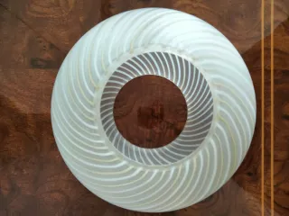 Globus làmpada vidre / Globo lámpara cristal