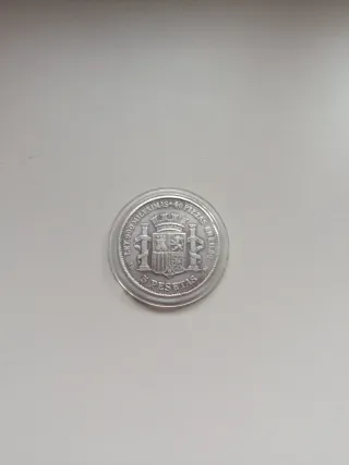 5 Pesetas España 1870