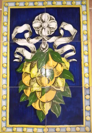 Bodegón Cerámica Artística Limones