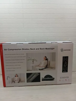 COMFIER Asiento Masaje Shiatsu Espalda y Cuello