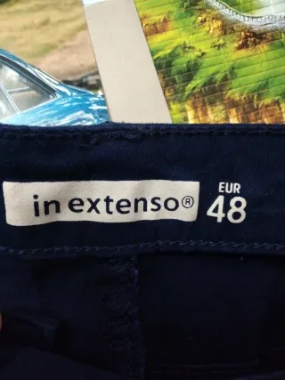 Pantalones azules de primavera