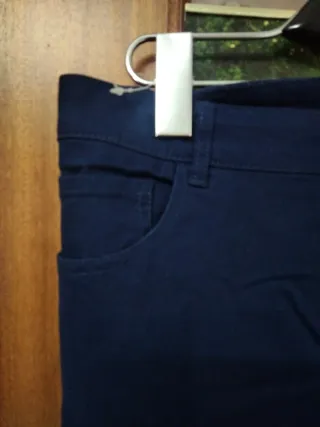 Pantalones azules de primavera