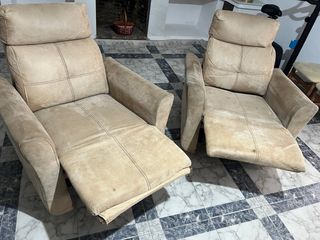 2 Poltrone Relax Beige
