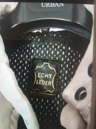 Traje de moto deportivo cuero