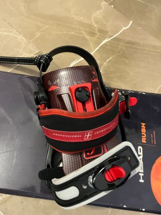 Tabla Snowboard HEAD RUSH 160cm + Fijaciones