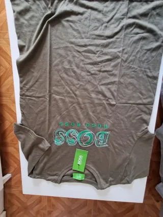 Camiseta BOSS Hombre Verde Oliva sin estrenar