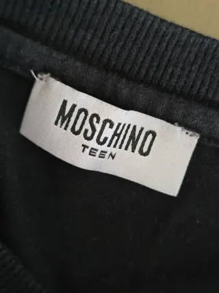 Camiseta azul marino Moschino