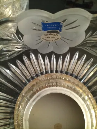 Set Macedonia Cristallo Anni 90