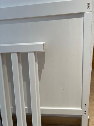 Cuna IKEA Sundvik Blanca