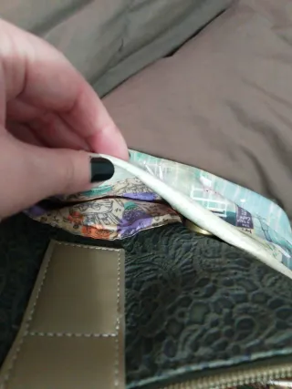 Bolso de mano/hombro estampado