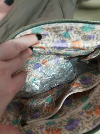 Bolso de mano/hombro estampado