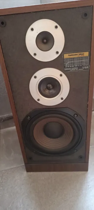 Altavoces Vintage Continental Edison CE 9189