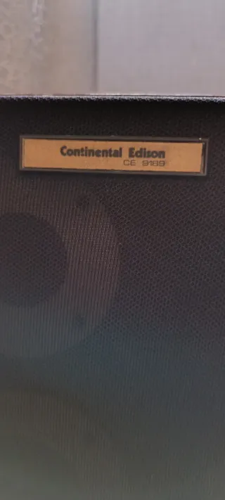 Altavoces Vintage Continental Edison CE 9189