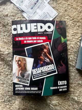 Juego Cluedo Descubre los secretos