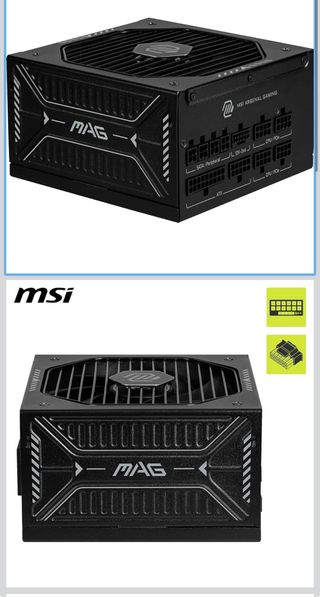 Fuente de alimentación MSI MAG A1000GLS PCIE/nuevo