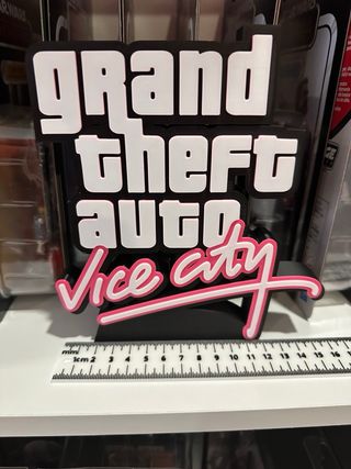 GTA Vice City Logo 3D