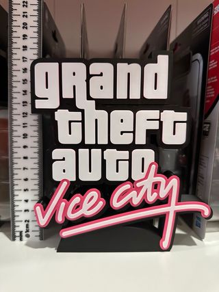GTA Vice City Logo 3D