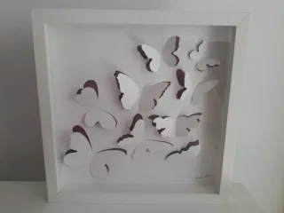 Cuadro Mariposas IKEA Papel