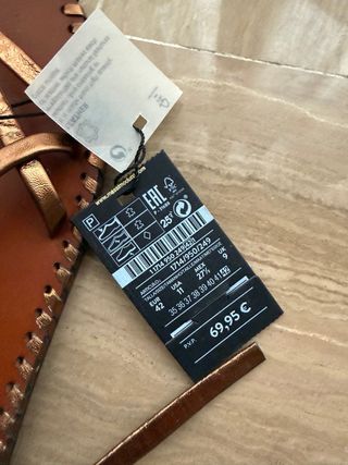 Sandalias Massimo Dutti Talla 42 Nuevas