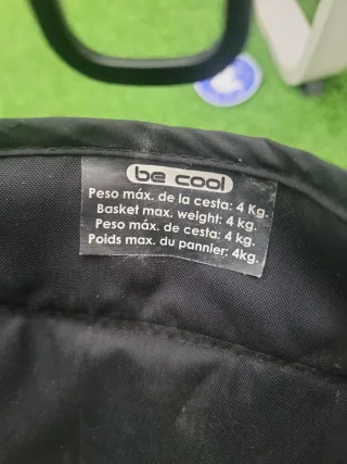 Carrito de bebé plegable azul