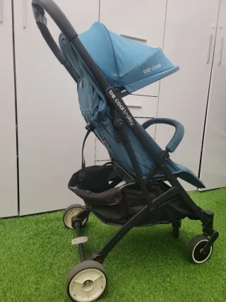 Carrito de bebé plegable azul