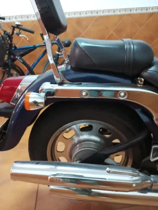 Moto Daelim 125cc Cruiser Azul/Plata