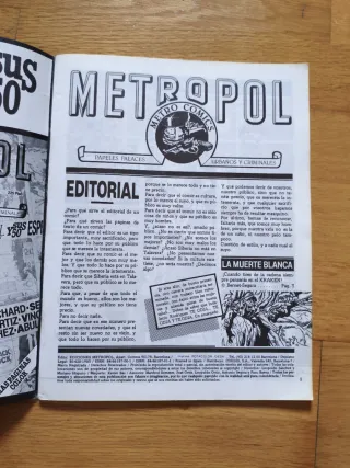 Mettopol. Comic negro