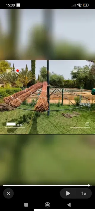 Reparación y construcción de sombrillas