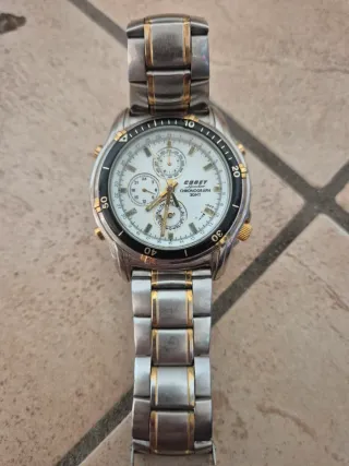 Orologio Cadet Leader Cronografo Quarzo Oro/Argent