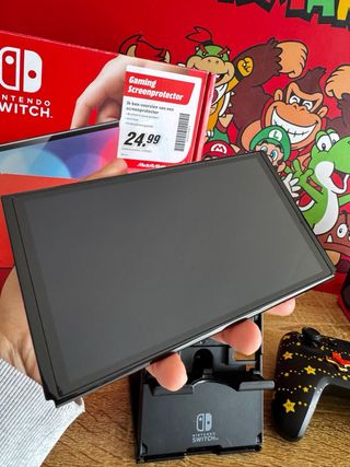 Nintendo Switch OLED COLECCION MARIO + mando pro