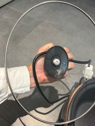 Olla Cocción Lenta Negra y Cobre