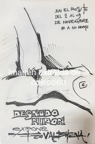 Gráfica efímera del pintor Francisco Valbuena