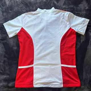 Camiseta ciclismo niño Btwin roja