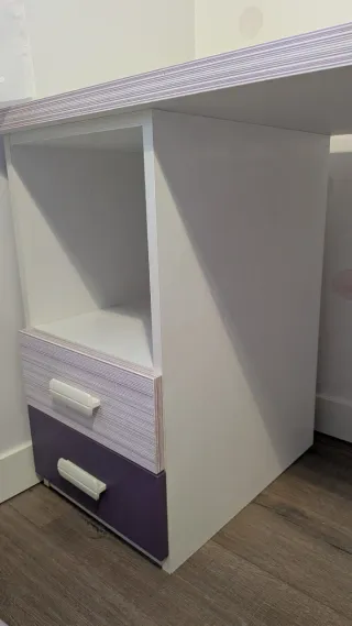 Escritorio amplio 200x60 cm con cajonera