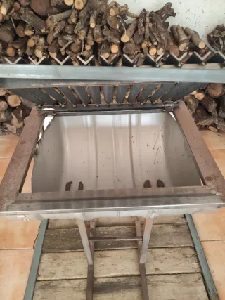 Barbacoa desmontable de carbón