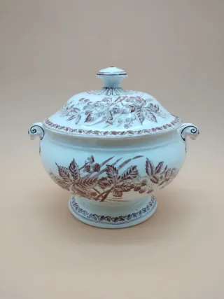 Sopera La Cartuja Pickman Sello 31 Zarzamoras