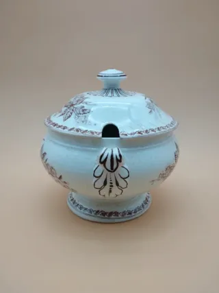 Sopera La Cartuja Pickman Sello 31 Zarzamoras