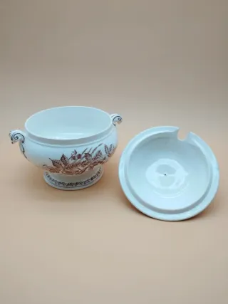 Sopera La Cartuja Pickman Sello 31 Zarzamoras