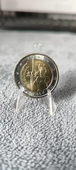 Moneda 2€ España 2005 Don Quijote